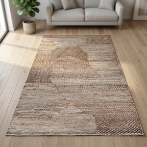 Best Quality Eco Friendly Rectangle <b>Jute</b> <b>Rug</b> Handcrafted 100 Percent Natural Fibers Durable Soft Bedroom Hallway Floor Decor - Product Image 2