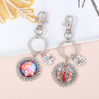 Pendentifs photo en alliage, breloques pour bijoux, porte-clés avec pierre précieuse, cadeau pour la Fête des Mères, cadeau pour événements touristiques, petits charms personnalisables