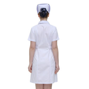 Uniforme de docteur en médecine 100% coton bon marché, blouse de laboratoire blanche, fabricant d'uniformes d'hôpital, ensembles d'uniformes de gommage - Product Image 6