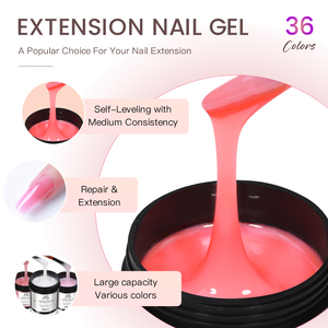 Benutzerdefiniertes Logo 150ml Builder Poly Nagelgel Eigenmarke HEMA-frei TPO-frei Verlängerungsgelpolitur Semi-Permanent UV Aufbau <span class=keywords><strong>Gel</strong></span> - Product Image 4