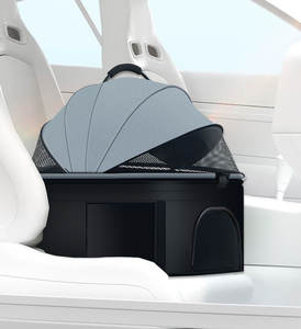 รถเข็นและเป้อุ้มสัตว์เลี้ยงถอดออกได้รถเข็นและรถเข็นสำหรับสัตว์เลี้ยงขนาดกลางสีทอง - Product Image 3