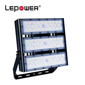 Reflector led para exteriores, iluminación de 100 lm/w de alto diseño, 200w, 300 vatios, 400 vatios, 500 vatios, para pista de tenis