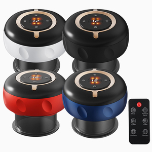 Appareil de massage électrique <span class=keywords><strong>portable</strong></span> sans fil pour thérapie par ventouses, avec fonction de chauffage et de raclage, pour Hijama, avec télécommande - Product Image 1