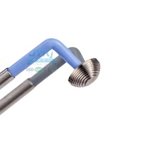 Électrodes bipolaires médicales Pt90Ir10 à disque de base, boucle de découpe, électrodes de vaporisation, électrodes bipolaires urologiques JYDZ PtIr-2