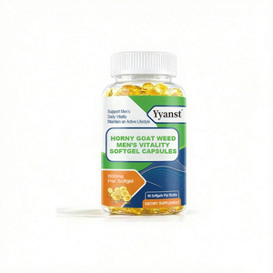 Complément Énergétique Herbal pour Hommes : Gélules de Soutien à la Vitalité avec Extrait de Horny Goat Weed – Maintenez un Mode de Vie Actif pour la Fitness Masculine (OEM) - Product Image 1