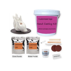 Poudre de <span class=keywords><strong>moulage</strong></span> à l'alginate à vente chaude, <span class=keywords><strong>kit</strong></span> de <span class=keywords><strong>moulage</strong></span> de la <span class=keywords><strong>main</strong></span> en 3D pour cadeau de <span class=keywords><strong>famille</strong></span> - Product Image 4