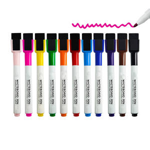 Magnetic Whiteboard Markers With <b>Erase</b> Fine Point Custom Dry <b>Erase</b> Markers on Whiteboard Glass Mirror Writing - Product Image 2