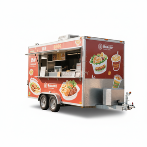 2025 camions mobiles remorques Van à vendre en Chine avec DOT CE crème glacée Hot Dog friteuse remorque alimentaire - Product Image 1