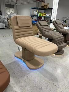 <b>Electric</b> Lifting Mechanism Facial Bed Shampoo Chair for Beauty Salons & Spas Modern PU Leather - Product Image 5