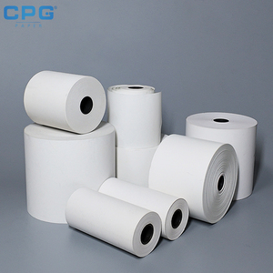 กระดาษม้วนสำหรับเครื่องคิดเงิน ขนาด 80x80 มม. 57x50 มม. สำหรับร้านค้าปลีก ห้างสรรพสินค้า ร้านแฟชั่น บูติก  พร้อมเคลือบผิวทนทาน ขายส่งจากผู้ผลิต - Product Image 1