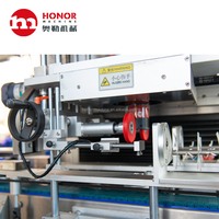 Ligne de production automatique de bouteilles en verre en plastique liquide de toutes sortes Machine d'étiquetage OPP adhésive thermofusible