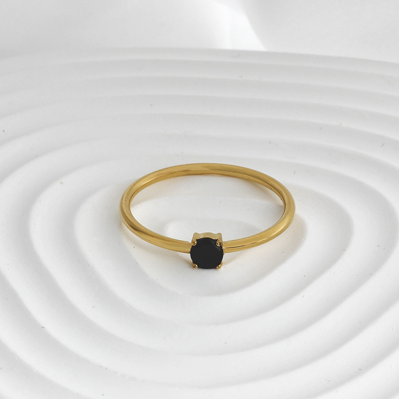 R0001-4 griffe ronde/noir