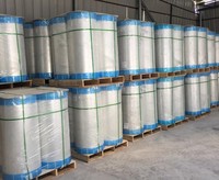 Rouleau de film composite PET laminé en aluminium et polyester pour isolation thermique, vente en gros directe usine