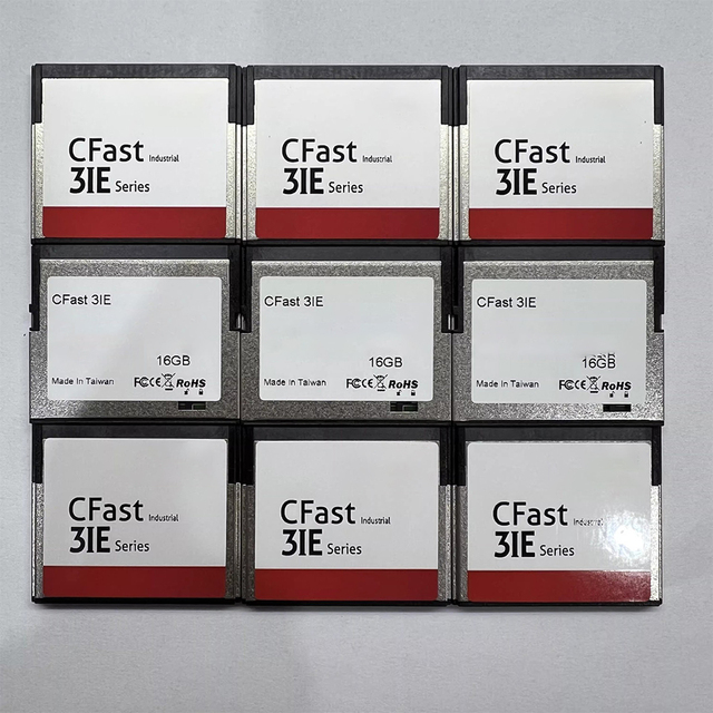 CFast 16G Industrial Flash Memory Card 3IE Series 8G 16G 32G 64G 10x Speed Control Equipment