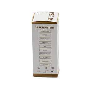 Bandelettes de <span class=keywords><strong>test</strong></span> d'urine pour animaux de compagnie, bandelettes de <span class=keywords><strong>test</strong></span> de glucose pour animaux de compagnie, tests précis pour vétérinaires, détecte les infections urinaires, la vessie, les reins, le foie, la <span class=keywords><strong>glycémie</strong></span>, le pH - Product Image 6