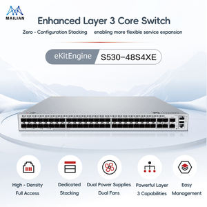 Switch HUA WEI S530-48S4XE: 48 Puertos SFP + 4 Puertos 10GE, para Redes Empresariales, de Convergencia y de Monitoreo - Product Image 1