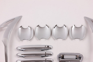 WZXD High Quality <b>Chrome</b> Kits Car Exterior Decoration Accessories Fit for H-ONDA CRV for 2012 - Product Image 3