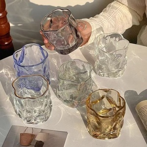 7.5oz /220ml Whisky Wine Glass Set Crystal Vintage Wine Glass Gift Box Custom Suitable for Scottish Whisky Vodka Rum <strong>Purchase</strong> - Product Image 5