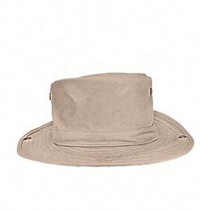 Sombrero de pescador impermeable de ala grande Unisex con logotipo bordado patrones de bordado de uso diario letra de hoja de dibujos animados para adultos pesca - Product Image 4