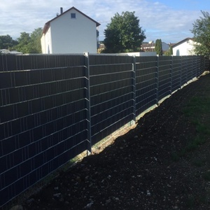 <strong>Green</strong> <strong>Color</strong> PVC Privacy Fence <strong>Net</strong> Blends with Garden Environment for Natural Looking Barrier - Product Image 5
