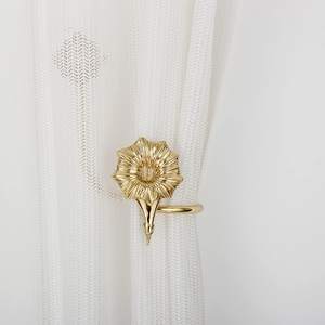 Gancho de retención de cortina con diseño de pájaro dorado de latón hecho de metal de la mejor calidad para una larga vida útil, también utilizado como decoración del hogar - Product Image 2