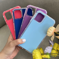 Coque de téléphone quotidienne anti-choc 3 en 1 pour Redmi Note 17 Pro 5G, absorption des chocs multicouche, pare-chocs transparent, dos mat, anti-impact