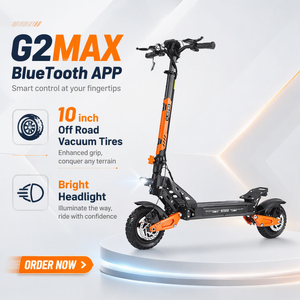 Popolare Monopattino Elettrico KU8PRO G2MAX 48V 13ah con Display NFC, Alta Velocità, Lunga Autonomia, Pneumatici Fuoristrada da 10 Pollici per Adulti - Product Image 1