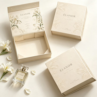 Boîte cadeau rigide pliable personnalisée en gros pour l'emballage de parfums et d'aromathérapie avec faible MOQ, petites séries