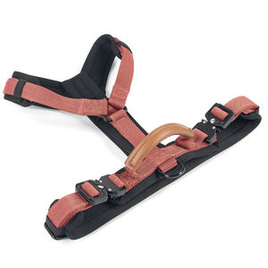 Harnais pour chien ergonomique de qualité supérieure sangles réglables poignée en cuir boucles en métal doux rembourré pour le confort - Product Image 2