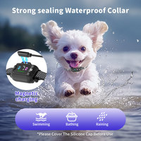 TIZE 7 niveles de alta sensibilidad Mini dejar de ladrar entrenamiento Control de ladridos Collar sin golpes inofensivo vibración segura Anti ladridos Collar