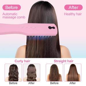 Brûleur d'encens électrique portable avec une capacité de 50ml ABS céramique cheveux Oud diffuseur Bakhoor <span class=keywords><strong>brosse</strong></span> à cheveux <span class=keywords><strong>encensoir</strong></span> - Product Image 6