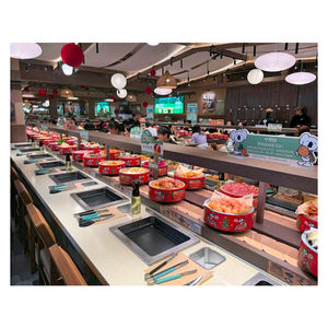 Parrilla Giratoria <span class=keywords><strong>El</strong></span>éctrica Automática Comercial PINNIU para Barbacoa Coreana, Combo de Olla Caliente y Parrilla, Equipo de <span class=keywords><strong>Restaurante</strong></span> sin Humo - Product Image 6