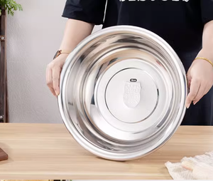 DFJYB01 Bol mélangeur rond pour cuisine et maison, en acier inoxydable SUS 201 SUS 304, grand modèle, fabriqué en Chine, accessoires - Product Image 4