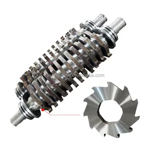 Alt reifen recycling maschinen Palettenkarton-Zerkleinerung maschine/Klinge