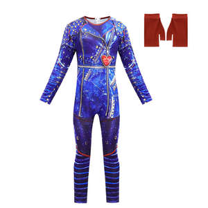 Nuevo <span class=keywords><strong>Disfraz</strong></span> <span class=keywords><strong>de</strong></span> Halloween <span class=keywords><strong>de</strong></span> Anime Unisex para Niños '<span class=keywords><strong>Descendientes</strong></span> 3' <span class=keywords><strong>de</strong></span> Seda, Incluye Peluca <span class=keywords><strong>de</strong></span> Cosplay, Traje <span class=keywords><strong>de</strong></span> Catsuit para Fiesta <span class=keywords><strong>de</strong></span> Carnaval - Product Image 5