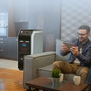 Lớn 6000 Wát Trạm điện nhà ngoài trời di động LiFePO4 pin lithium hệ thống năng lượng mặt trời với EU cắm công suất cao dễ dàng để sạc - Product Image 4