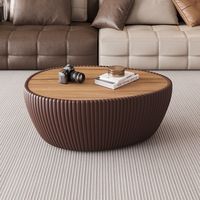 Modernes Schlichtheit-Design Kleiner Wohnzimmertisch für Apartments Unregelmäßig Gänseei-förmiger Kreativer Steinplatten-Couchtisch