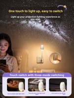 Projecteur d'étoiles USB pour enfants, lampe de nuit galaxie et lune, planétarium rotatif, lampe nébuleuse, lumière d'ambiance pour plafond de chambre, décoration intérieure