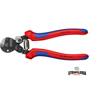 Cortadores de cables y cables Knipex con empuñaduras de dos componentes, 160mm - Product Image 1