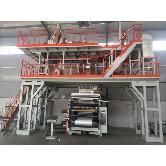 JinXin бренд 3 слоя co-штранг-прессования выдувной Плены экструзионной линии