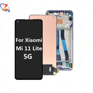 Vendita calda 6.55 'originale per Xiaomi <span class=keywords><strong>Mi</strong></span> <span class=keywords><strong>11</strong></span> <span class=keywords><strong>Lite</strong></span> sostituzione dello schermo LCD con telaio per Xiaomi M2101K9AG M2101K9 - Product Image 2