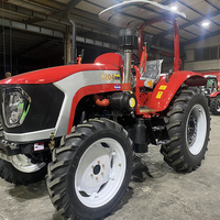 Mini tracteur chinois à petites roues 4x4 avec moteur diesel de 80 à 140 CV, haute productivité pour utilisation agricole
