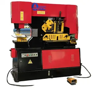 Multi-function Q35Y-20 Punch And Shear Hydraulic Ironworker Combined Metal Hydraulic Punching And Shearing Machine