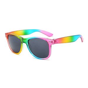 2024卸売カスタマイズプロモーションサングラスプロモカスタムPCUV400レインボーサングラスロゴ付き - Product Image 6