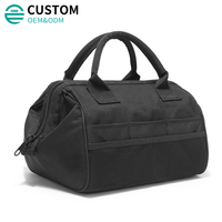 Pochette d'organisation d'outils EDC multifonctionnelle Fuliya, grande capacité, imperméable, sac de rangement tactique pour le camping et la randonnée
