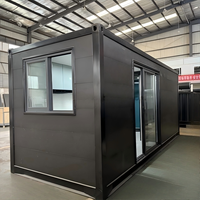 Maison conteneur extensible de 10 pieds avec design intégré et espace spacieux Erweiterbares Containerhaus