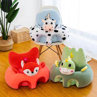 Vente en gros de chaise canapé pour bébés et enfants en peluche personnalisés salon et lit d'école modernes avec dossier pour petit animal chaise de farniente design