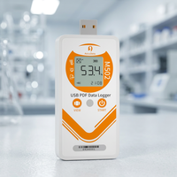 Enregistreur de température M502 avec autonomie de 120 jours : Enregistreur USB haute précision pour les pharmacies et les laboratoires de vaccins