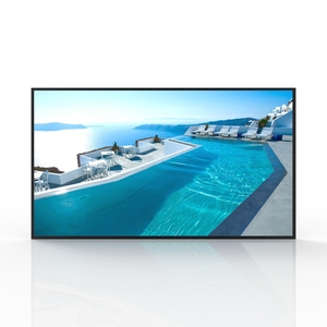 Bigbull 85 inch siêu mỏng bezel khung treo tường trong nhà ngoài trời cảm ứng <span class=keywords><strong>LCD</strong></span> tương tác kỹ thuật số biển hiển thị - Product Image 3