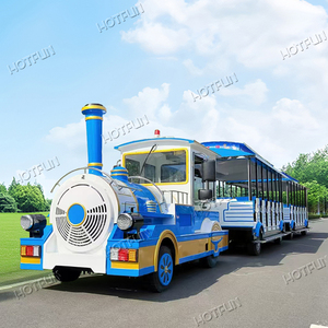 Tren Turístico Eléctrico sin Rieles con 72 Asientos para Parques, Ideal para Operaciones Diarias de Turismo, en Venta - Product Image 5